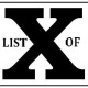 List of X Avatar