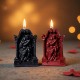 Angel Relief Candles Set 2Pcs