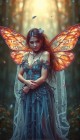 Me as a fairy is a whimsical long gown