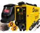 Kit Maquina De Solda 170a 110v/220v Portátil C/ Acessórios Amarelo