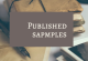 Published Samples
